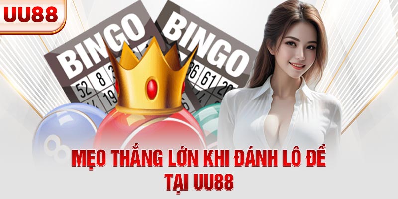 Mẹo thắng lớn khi đánh lô đề tại UU88